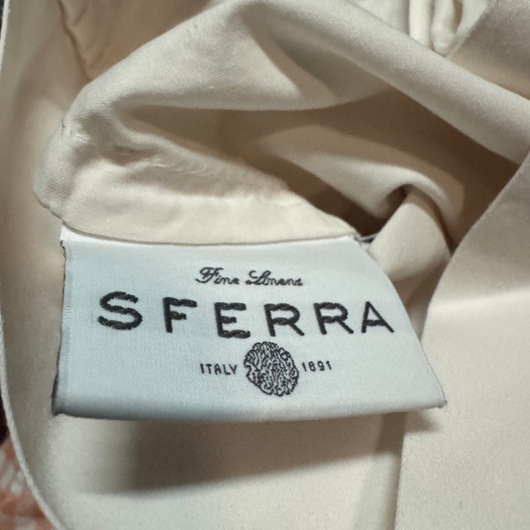 SFERRA Marialva King Luxury Silk/Cotton Sheets - Picture 9 of 9